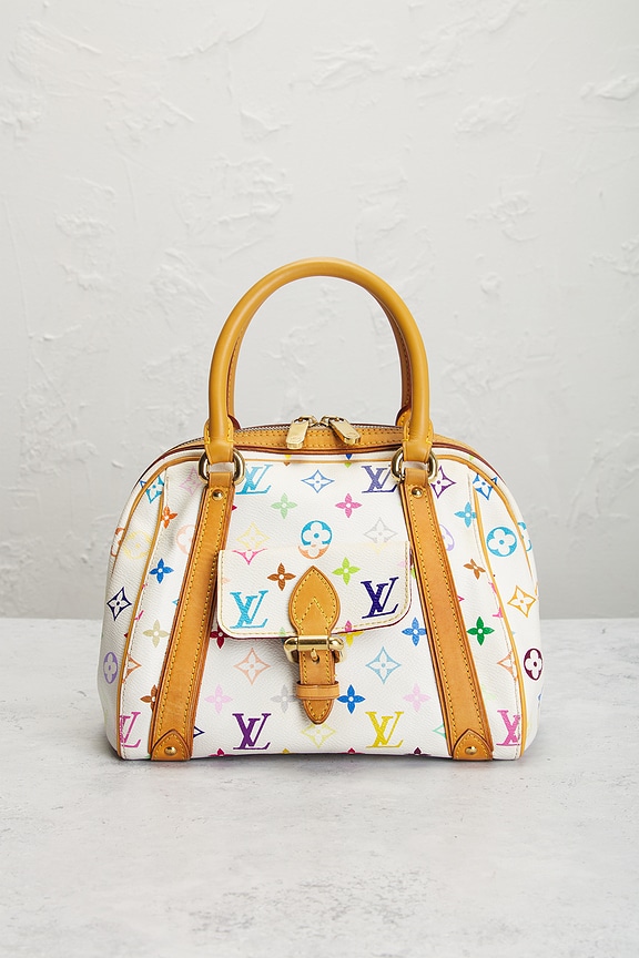 view 2 of 9 Louis Vuitton Monogram Priscilla Handbag in White