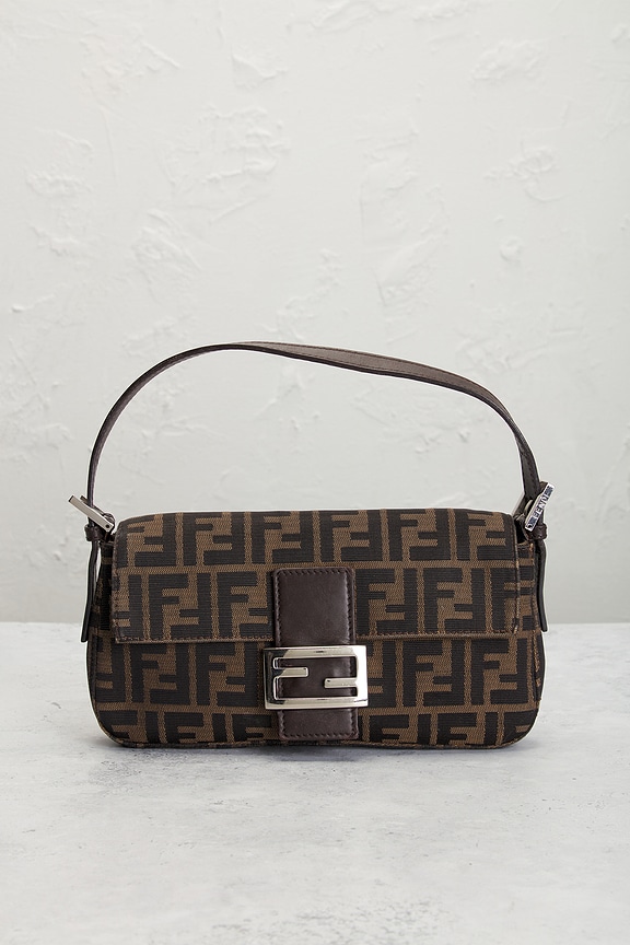 view 2 of 8 BOLSO HOMBRO FENDI in Tobacco Brown