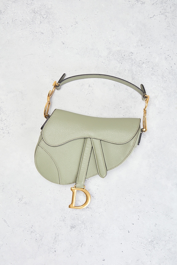 view 2 of 7 Dior Saddle Bag in Sage
