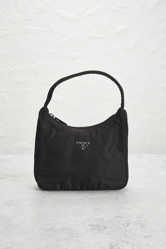 view 2 of 6 Prada Tessuto Sport Hobo Bag in Black