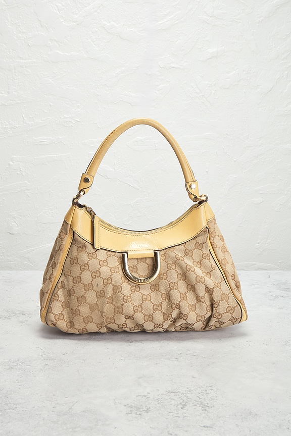 view 2 of 9 Gucci Abbey D-Ring Hobo Bag in Beige