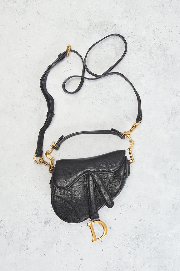 view 2 of 8 Dior Saddle Bag in Black