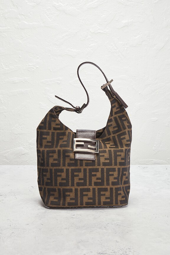 view 2 of 9 Fendi Zucca Shoulder Bag in Brown