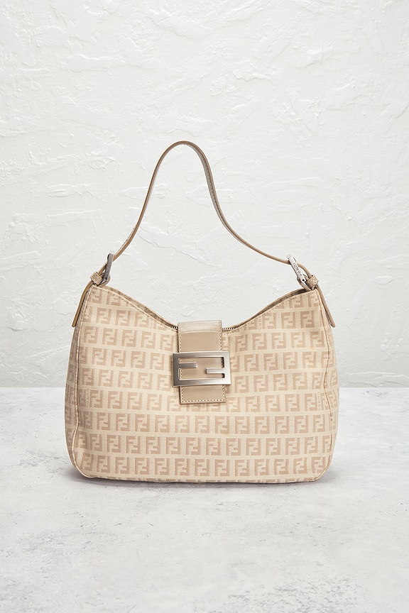 view 2 of 9 Fendi Zucca Shoulder Bag in Ivory