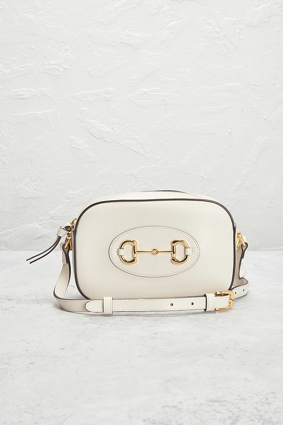 view 2 of 7 Gucci Horsebit 1955 Shoulder Bag in White
