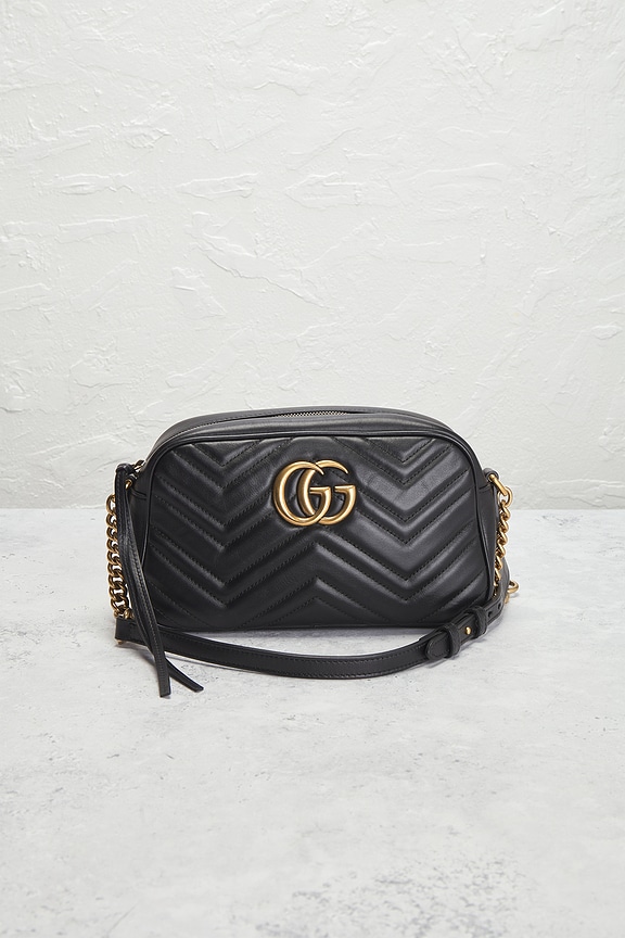 view 2 of 9 Gucci GG Marmont Shoulder Bag in Black