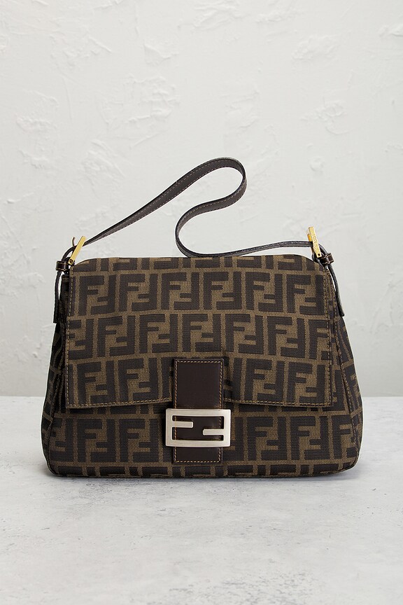 view 2 of 8 BOLSO HOMBRO FENDI in Tobacco Brown