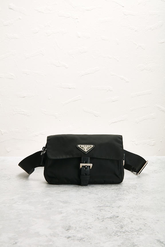 view 2 of 9 ПОЯСНАЯ СУМКА PRADA in Black