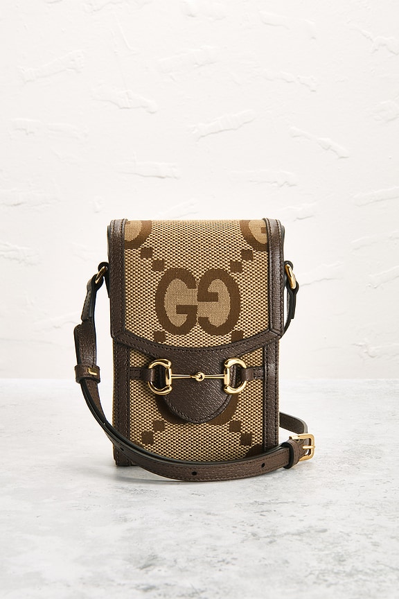 view 2 of 9 BOLSO CRUZADO GUCCI in Beige