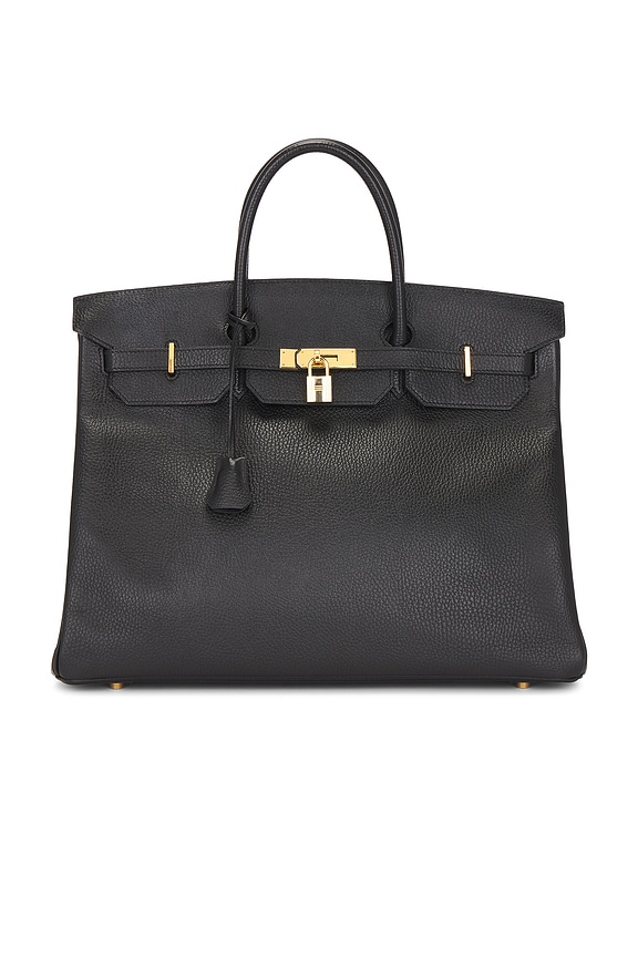 view 1 of 9 SAC À MAIN HERMES in Noir