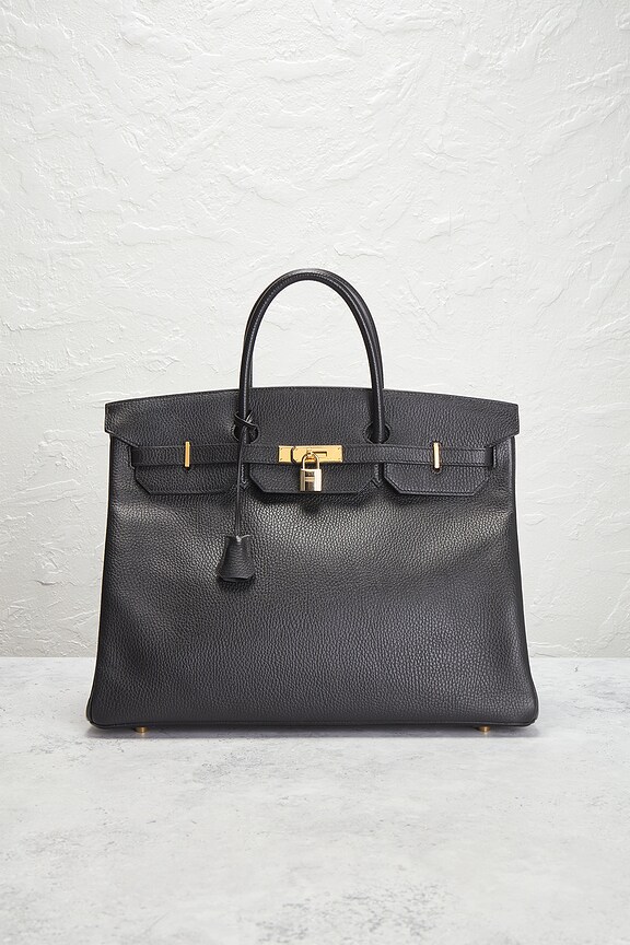 view 2 of 9 SAC À MAIN HERMES in Noir