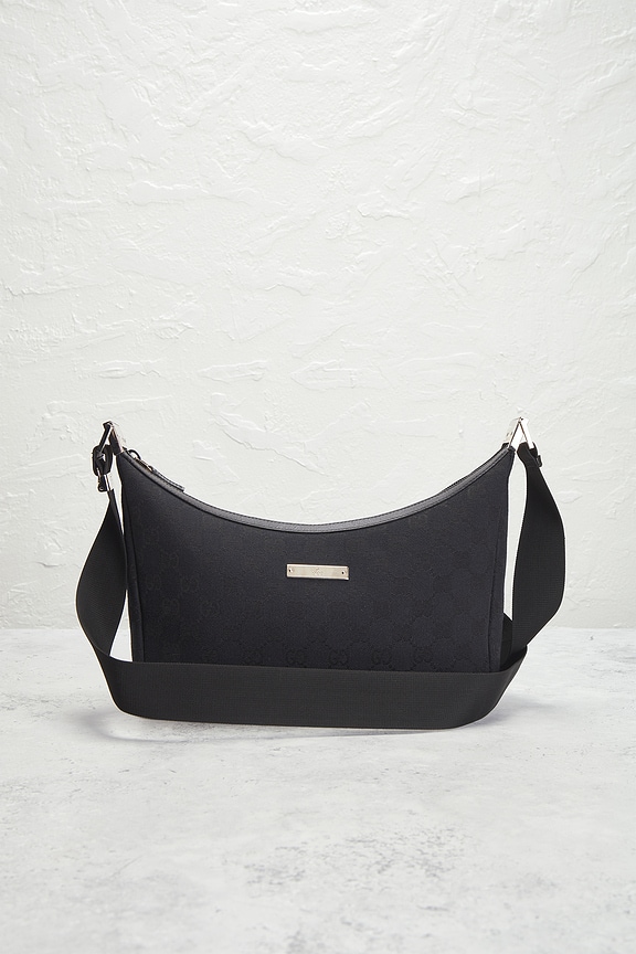 view 2 of 8 Gucci Vintage Shoulder Bag in Black