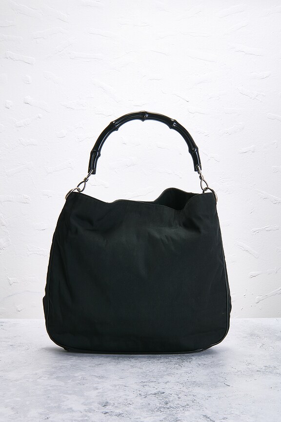view 2 of 10 Gucci Bamboo Hobo Bag in Black
