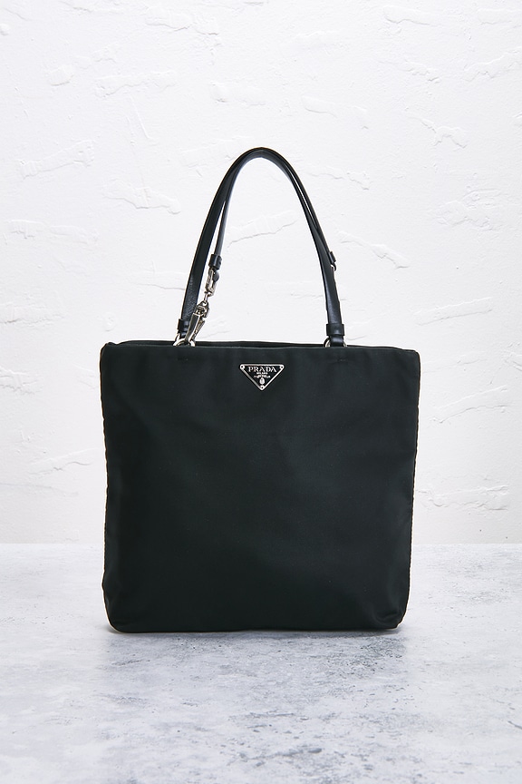 view 2 of 9 Prada Vintage Tessuto Tote Bag in Black