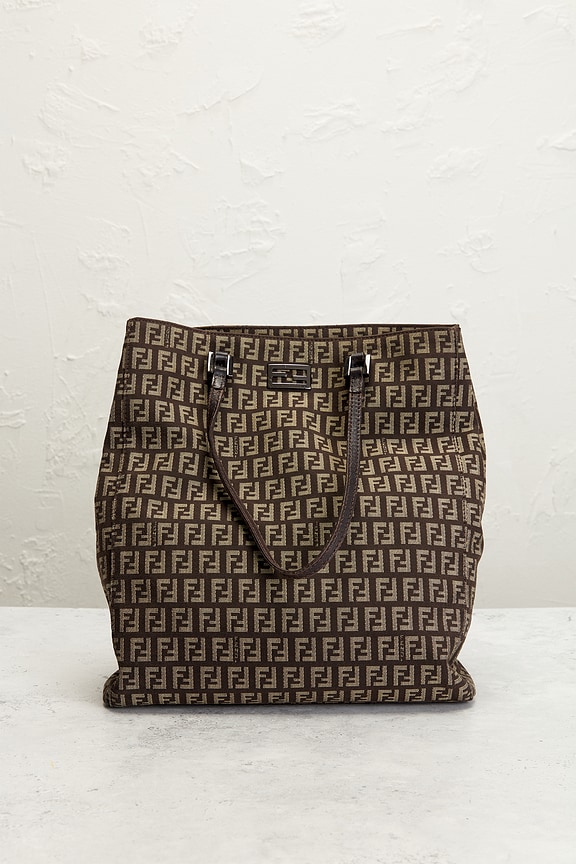 view 2 of 7 SAC FENDI in Brown