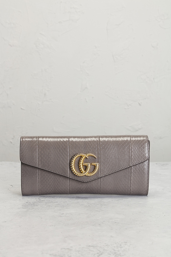 view 2 of 9 Gucci Broadway Clutch in Grey
