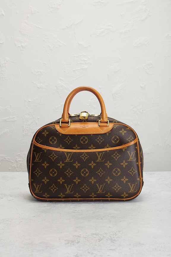 view 2 of 9 Louis Vuitton Monogram Trouville Handbag in Brown