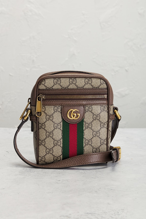 view 2 of 9 Gucci Ophidia Mini Messenger Bag in Beige