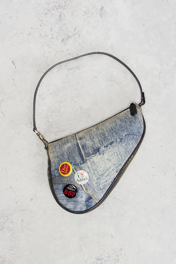 view 2 of 7 BOLSO DIOR in Blue