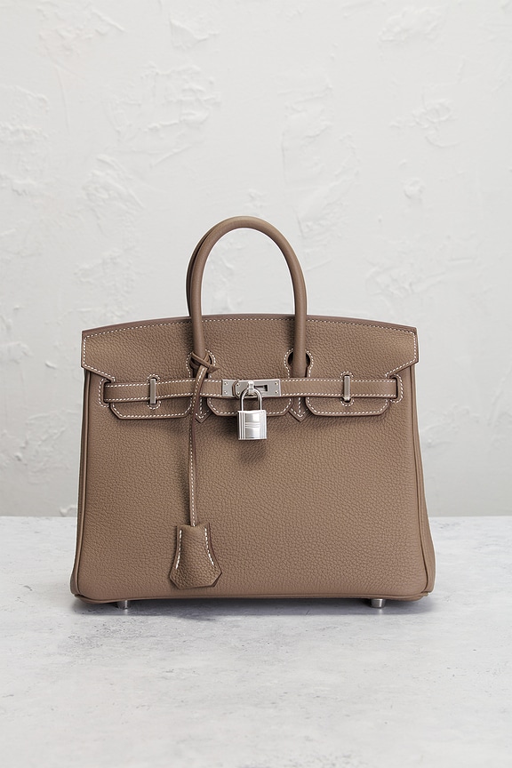 view 2 of 7 BOLSO HERMES in Etoupe