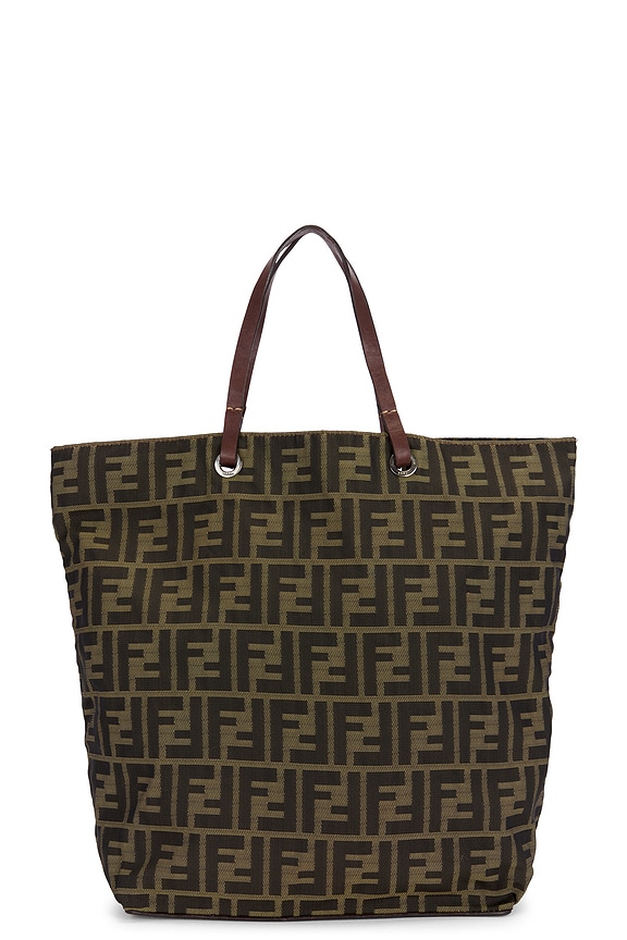 view 1 of 9 Fendi Zucca Tote Bag in Brown