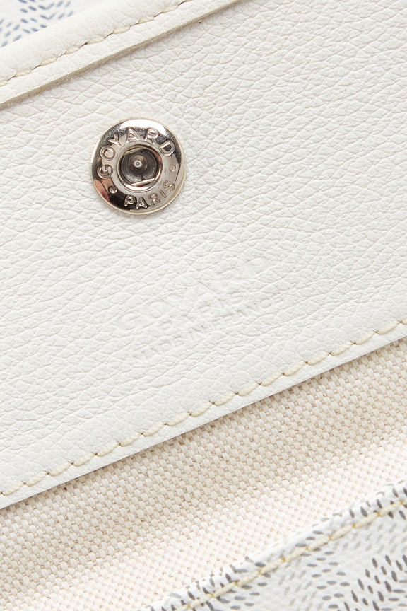 FWRD Renew Goyard Saint Louis PM Tote Bag in White | REVOLVE