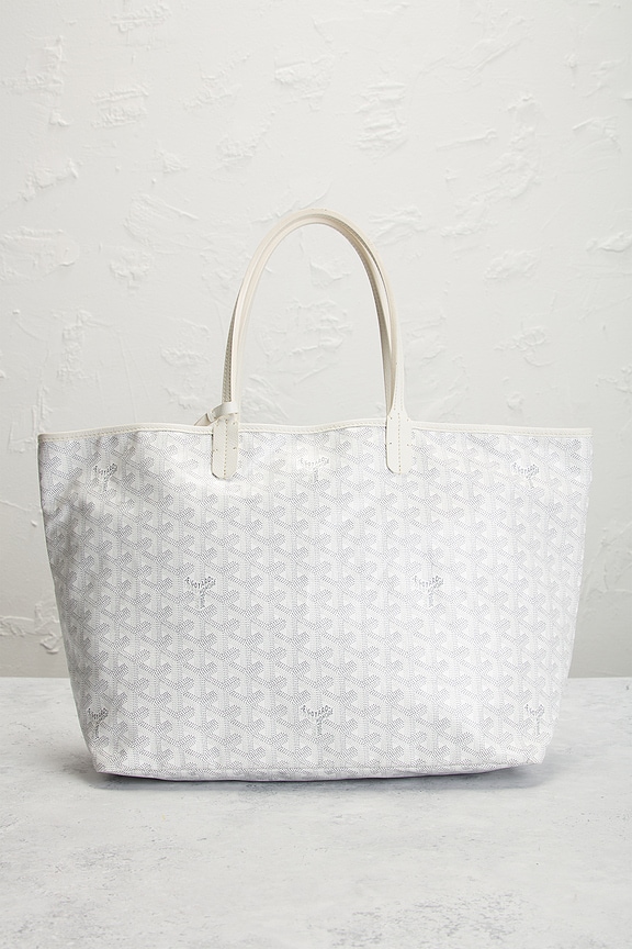 view 2 of 9 Goyard Saint Louis PM Tote Bag in White