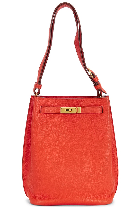 view 1 of 7 Hermes Togo So Kelly 26 Shoulder Bag in Rouge