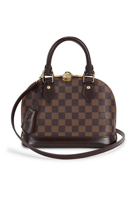 view 1 of 9 Louis Vuitton Damier Ebene Alma BB Handbag in Brown