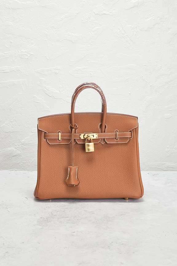 view 2 of 9 HERMES ハンドバッグ in Gold