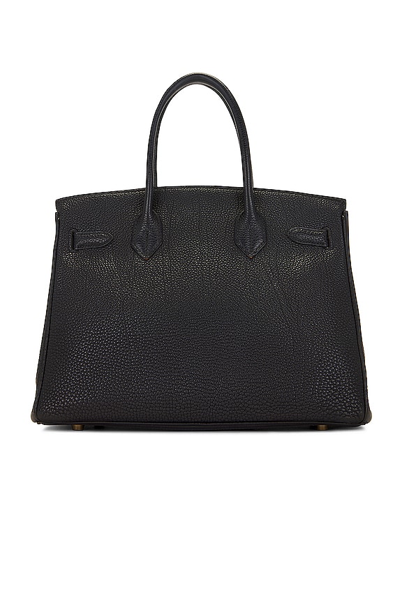 view 2 of 9 Hermes Birkin 30 Taurillon Handbag in Black