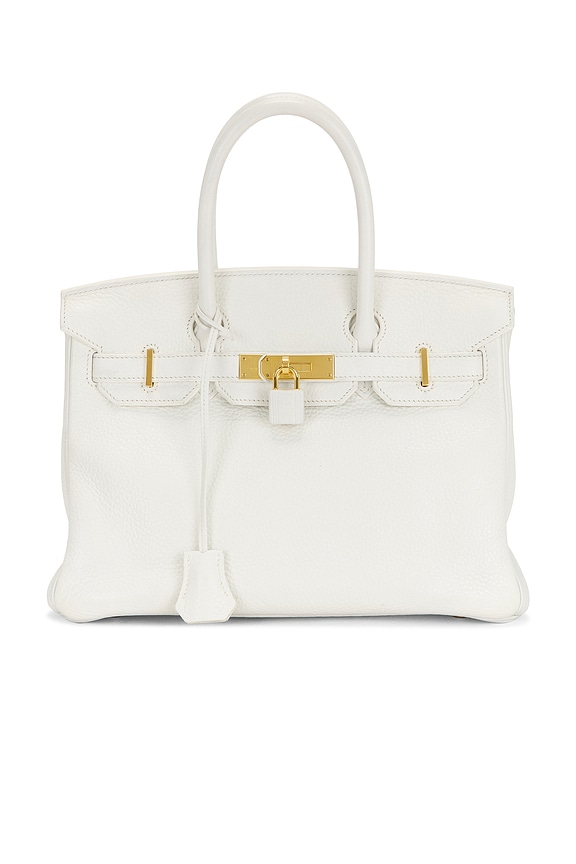 view 1 of 8 HERMES 백 in White