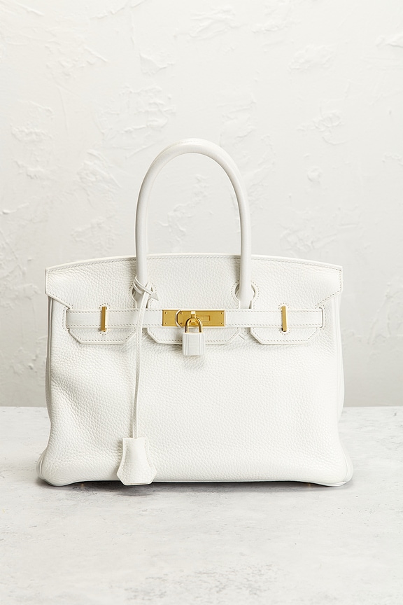 view 2 of 8 HERMES 백 in White