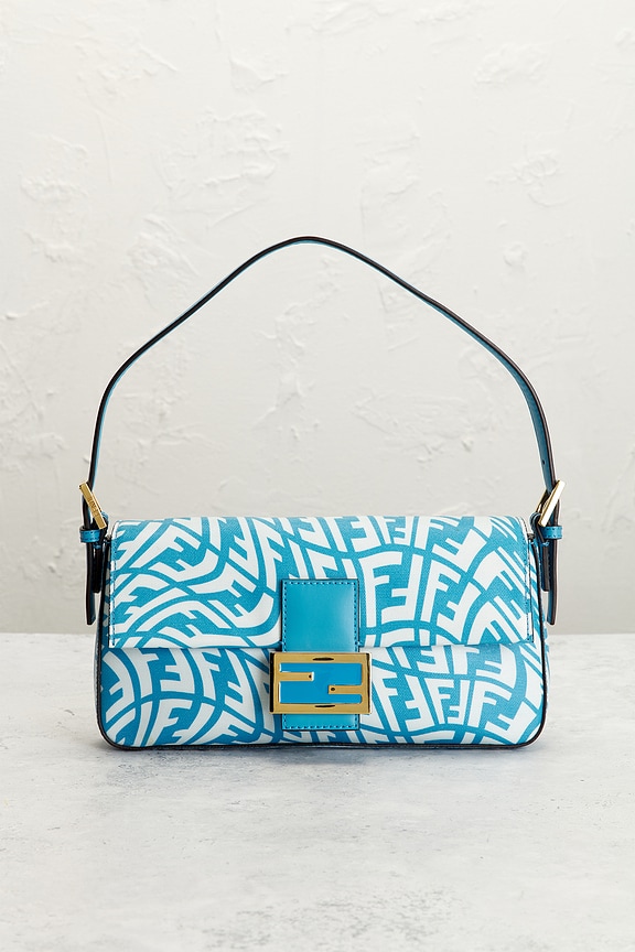 view 2 of 8 BOLSO FENDI in Cyber Blue & White