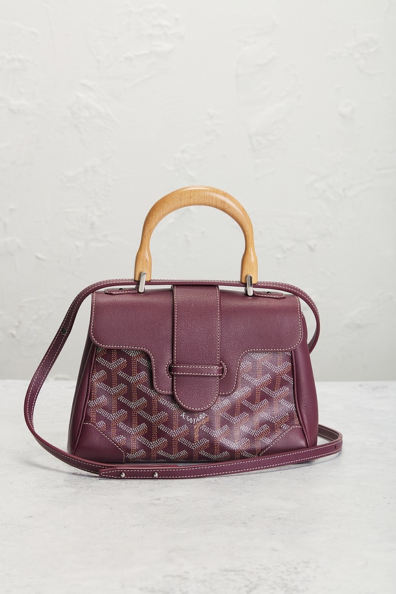 view 2 of 10 Goyard Mini Saigon Souple Handbag in Bordeaux