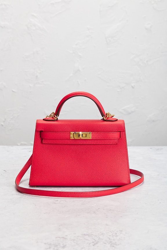 view 2 of 8 BOLSO HERMES in Rouge Tomate