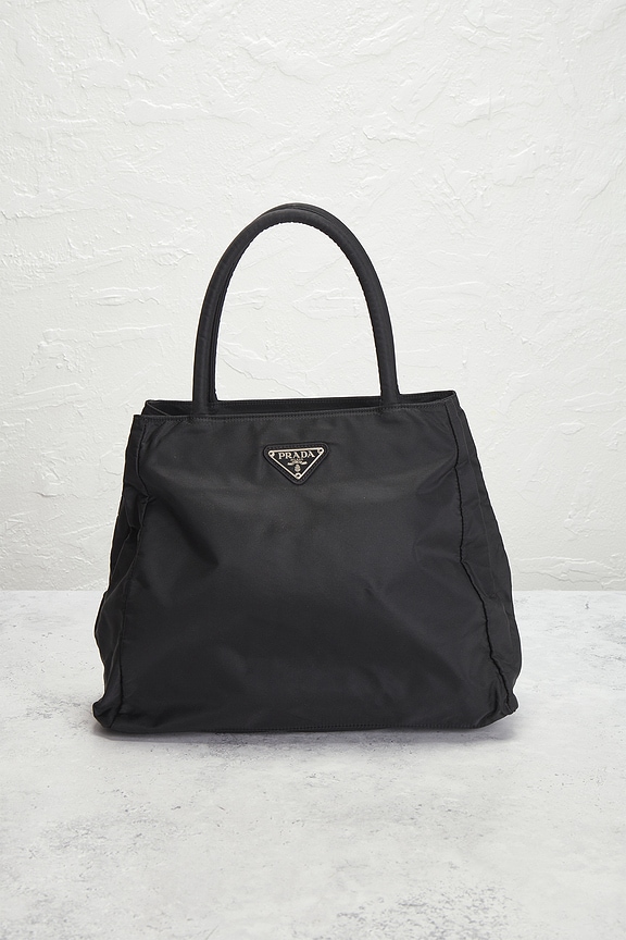 view 2 of 10 Prada Tessuto Handbag in Black