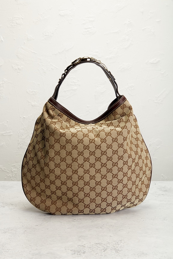 view 2 of 8 Gucci Wave Hobo Bag in Beige