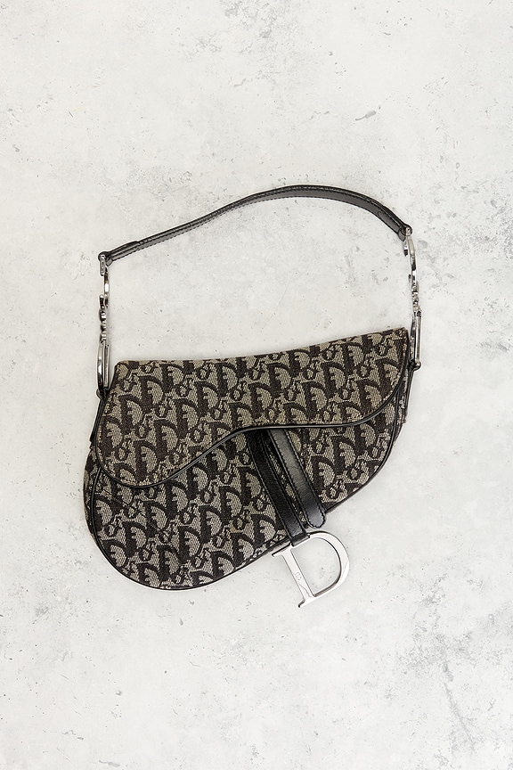 view 2 of 9 Dior Saddle Bag in Black