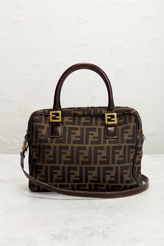 view 2 of 8 Fendi Zucca Handbag in Brown