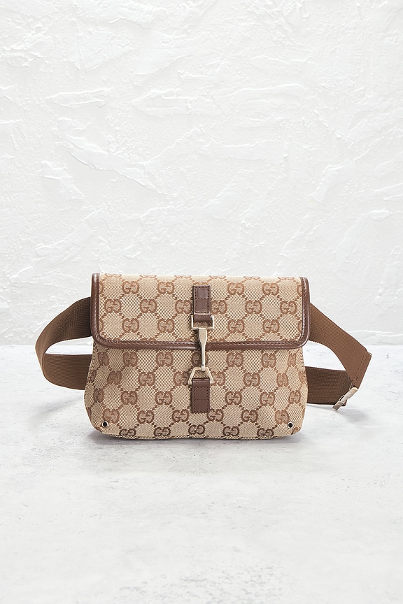 view 2 of 10 Gucci Flight Belt Bag in Beige