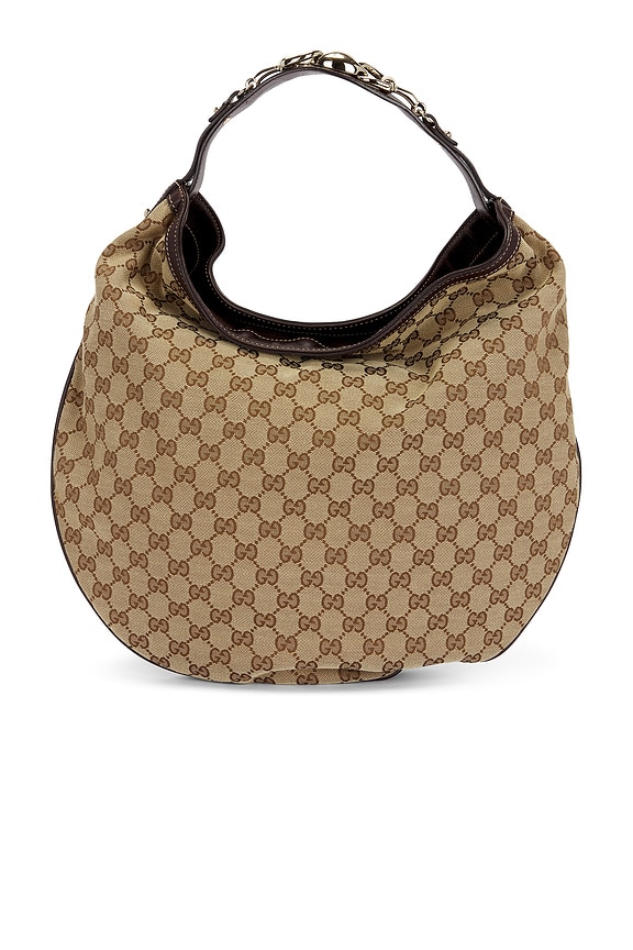 view 1 of 9 Gucci Wave Hobo Bag in Beige