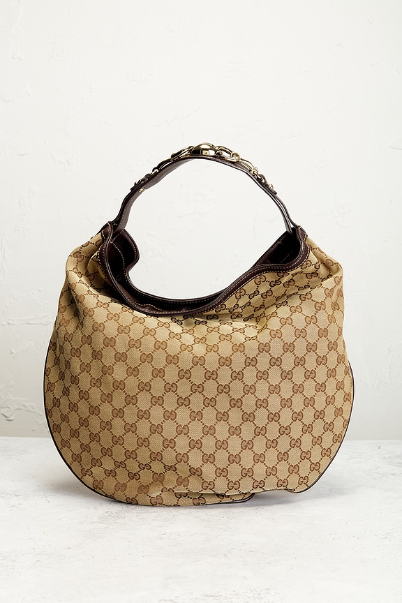 view 2 of 9 Gucci Wave Hobo Bag in Beige