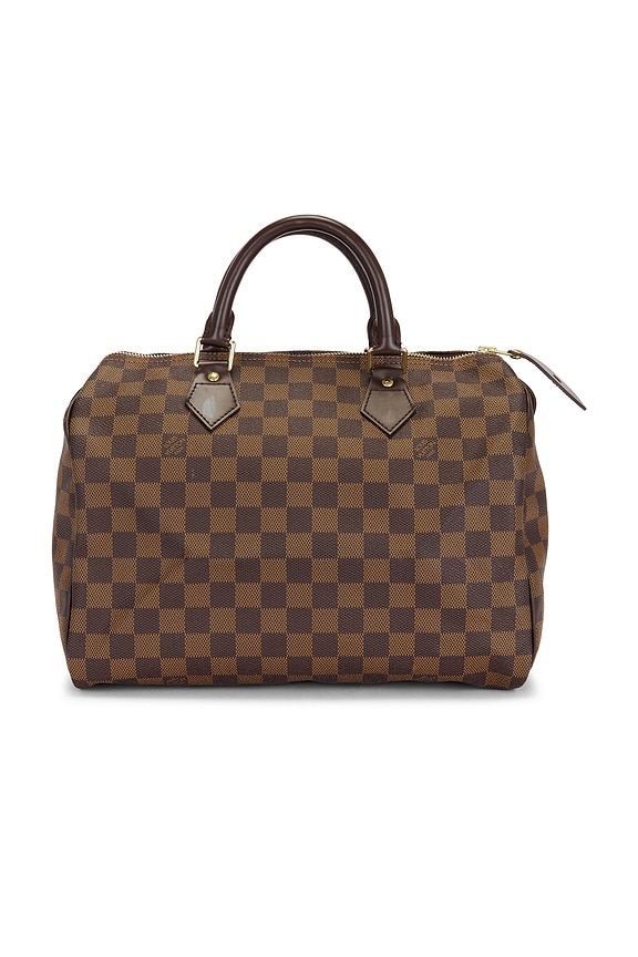 view 1 of 8 Louis Vuitton Damier Ebene Speedy 30 Handbag in Brown