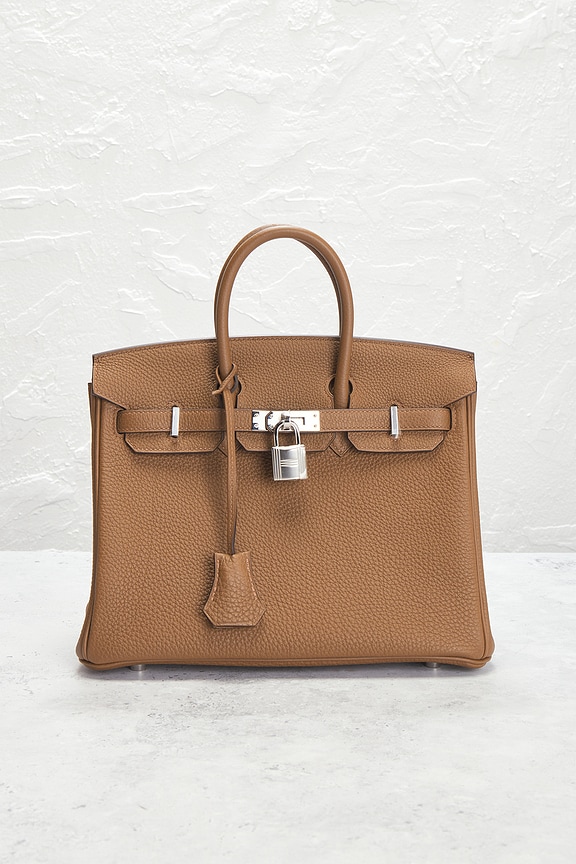 view 2 of 8 SAC À MAIN HERMES in Alezan