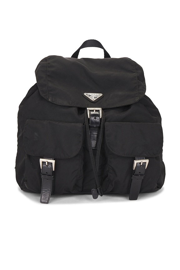 view 1 of 10 Prada Tessuto Backpack in Black