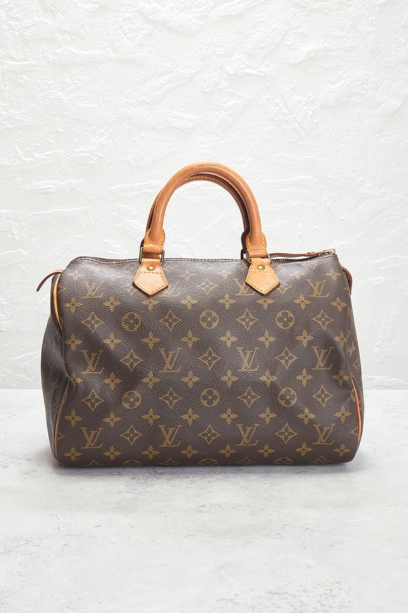 view 2 of 10 Louis Vuitton Monogram Speedy 30 Handbag in Brown