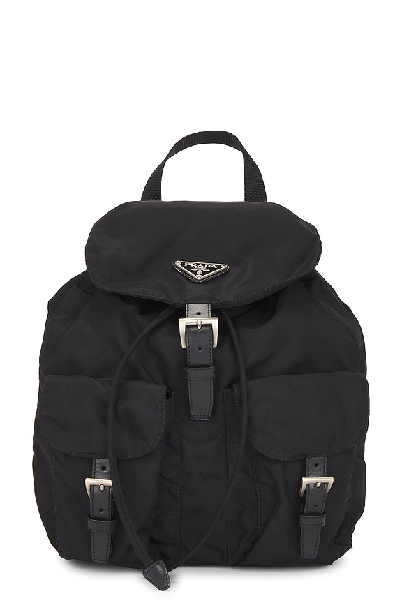 view 1 of 10 Prada Tessuto Backpack in Black