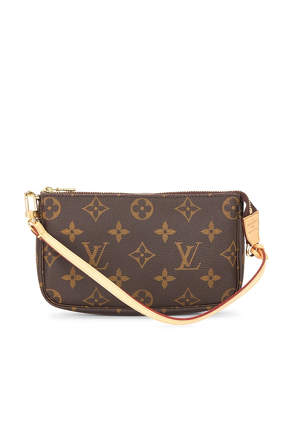 view 1 of 8 Louis Vuitton Monogram Mini Pochette Accessoires Shoulder Bag in Brown