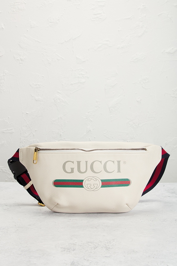 view 2 of 7 Gucci Logo Belt Bag in White